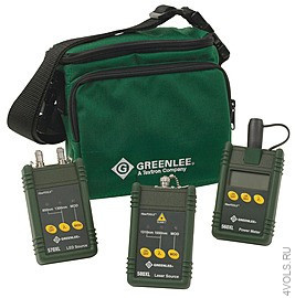 Greenlee 5890 ST набор для тестирования ВОЛС SM/MM с ST интерфейсом купить в Москве