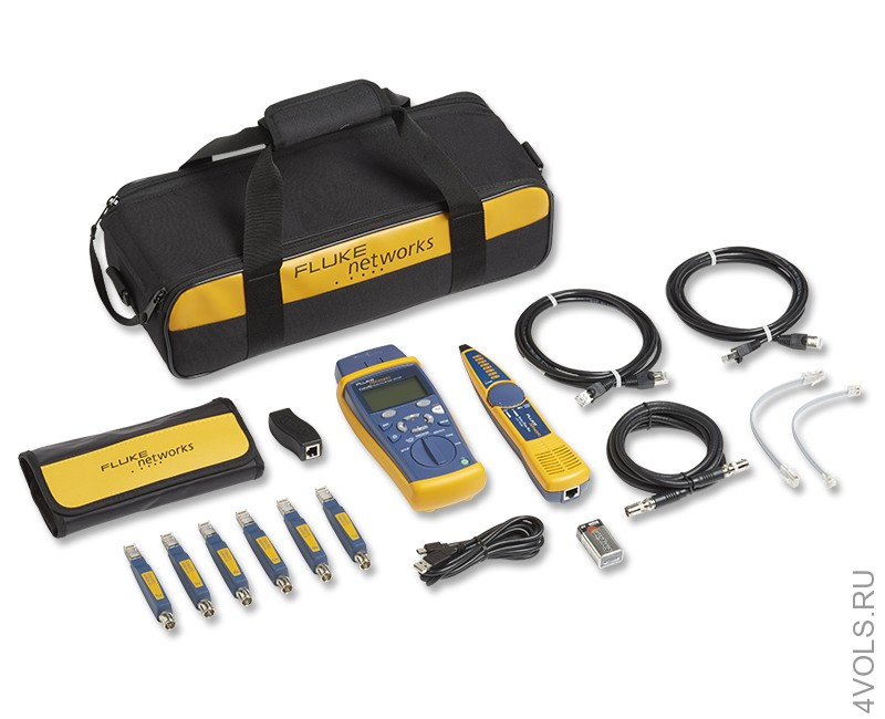 Fluke Networks CIQ KIT расширенный набор кабельного тестера CableIQ купить в Москве