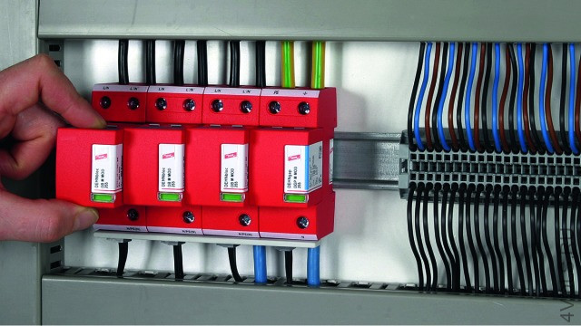 DEHN 961 010 Сменный модуль на основе искрового разрядника DGP M MOD 255 для УЗИП DEHNgap M