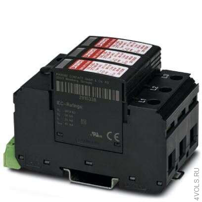 PHOENIX CONTACT — VAL US 240/40/3+0 FM Устройство защиты от перенапряжений
