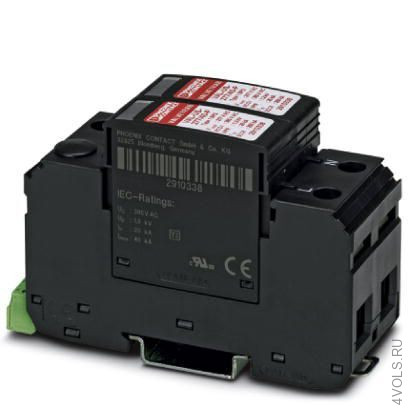 PHOENIX CONTACT — VAL US 347/30/1+1V FM Устройство защиты от перенапряжений