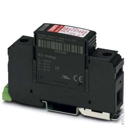 PHOENIX CONTACT — VAL US 120/40/1+0 FM Устройство защиты от перенапряжений