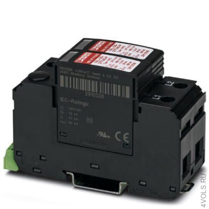 PHOENIX CONTACT — VAL US 480D/30/2+0 FM Устройство защиты от перенапряжений