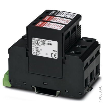 PHOENIX CONTACT — VAL US 120/65/2+1 FM Устройство защиты от перенапряжений