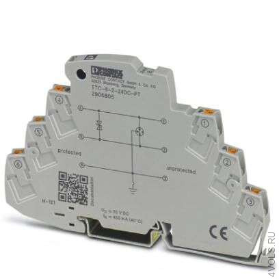 PHOENIX CONTACT TTC 6 2 24DC PT — Устройство защиты от перенапряжений купить в Москве
