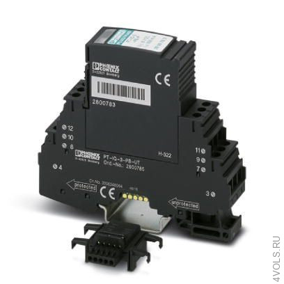 PHOENIX CONTACT PT IQ 3 PB UT — Устройство защиты от перенапряжений купить в Москве