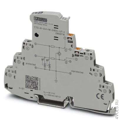 PHOENIX CONTACT TTC 6 2X1 M 24DC UT I — Устройство защиты от перенапряжений купить в Москве