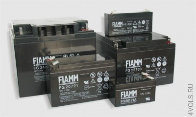 FIAMM FG 25507 батарея аккумуляторная серии FG 12В