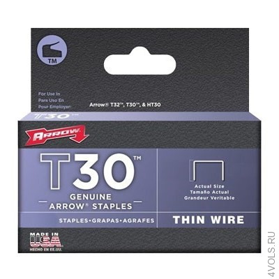 Arrow ARR304 скобы для степлера T30