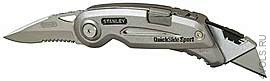 Stanley 0 10 813 Нож с 2 мя лезвиями QuickSlide Sport Utility Knife