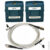 Адаптеры для сертификации постоянной линии Class EA / CAT6A с тестовыми шнурами 2 шт