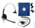 Комплект JPL 400 PM+BL 10+P — Профессиональная проводная гарнитура с шумоподавлением микрофона разъем QD, один динамик и Универсальный адаптер для подключения к стационарному телефону
