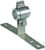 DEHN 105 340 Крепежный уголок для трубостоек NIRO