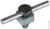 DEHN 300 002 Клемма KS одночастная M12 St/tZn ZG Rd=8 12,5 мм